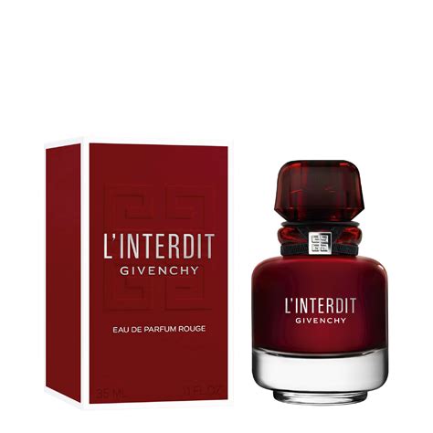 givenchy l'interdit le rouge|givenchy l'interdit rouge douglas.